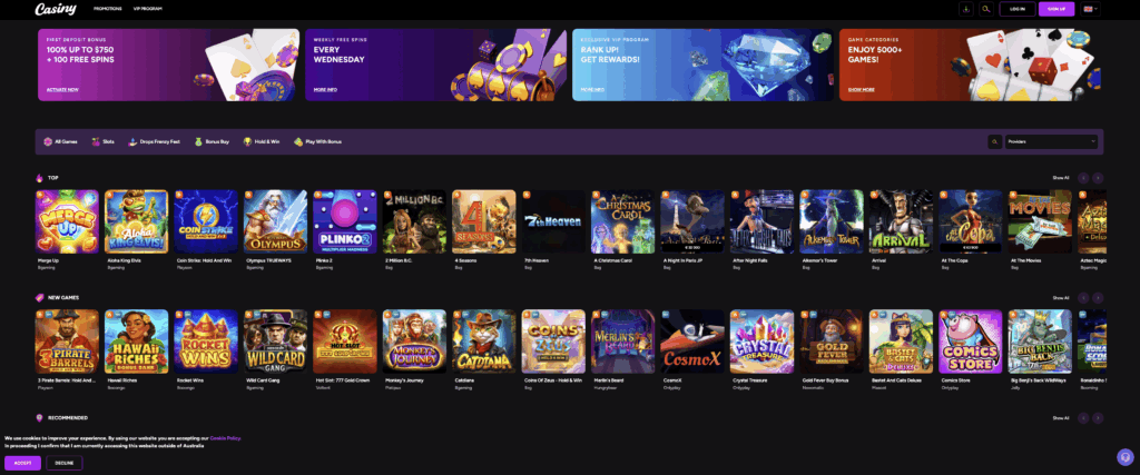 Discover the Thrill of Gaming at Casiny Casino Discover the Thrill of Gaming at Casiny Casino