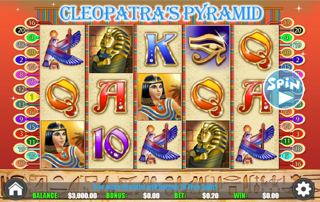Διαδικτυακοί κουλοχέρηδες Cleopatra Διαδικτυακοί κουλοχέρηδες Cleopatra